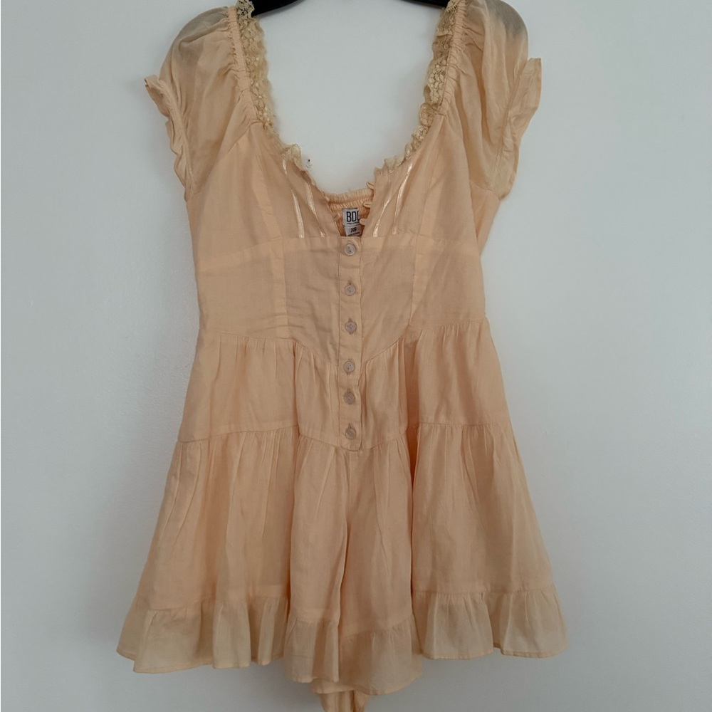 Urban Outfitters Cream Mini Dress